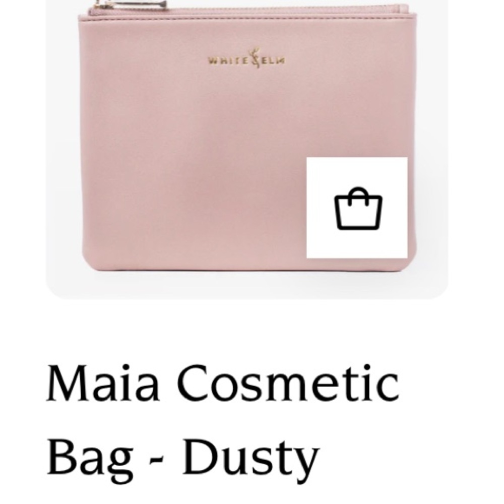 Pink Cosmetic Bag
